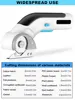 Electric Tailor Scissors Cutting Fabric Leather Portable Tailoring Knife Scissors Lithium Battery Rechargeable Electric Cutter 2