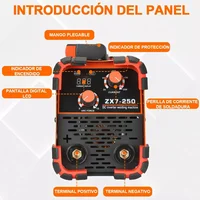 ARC-250 Inverter DC Welding Machine 220V 100V Single Voltage Manual Welding Machine Welding Kit for Household Electricians 2