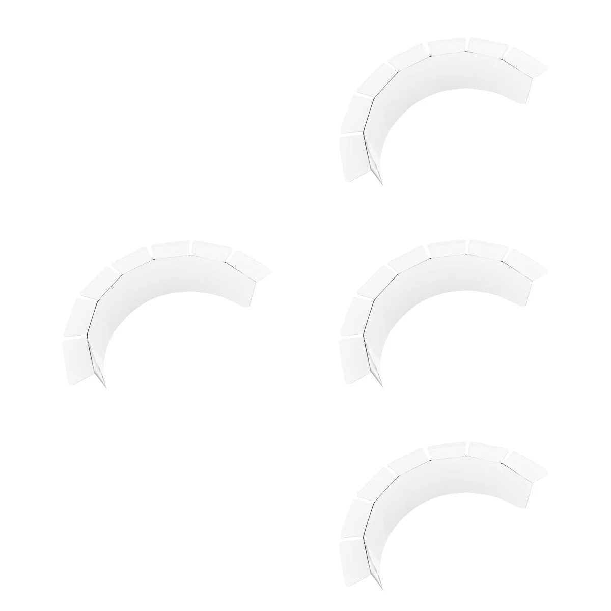 

4pcs Practical Splashing Urine Guard Durable Toilet Seat Urine Guard Urine Guard