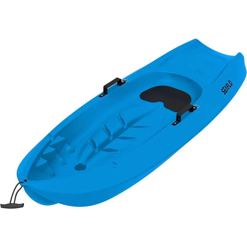 

New 2024 Kids Kayak Foldable Sea Kayak Single Canoe for Water Sports