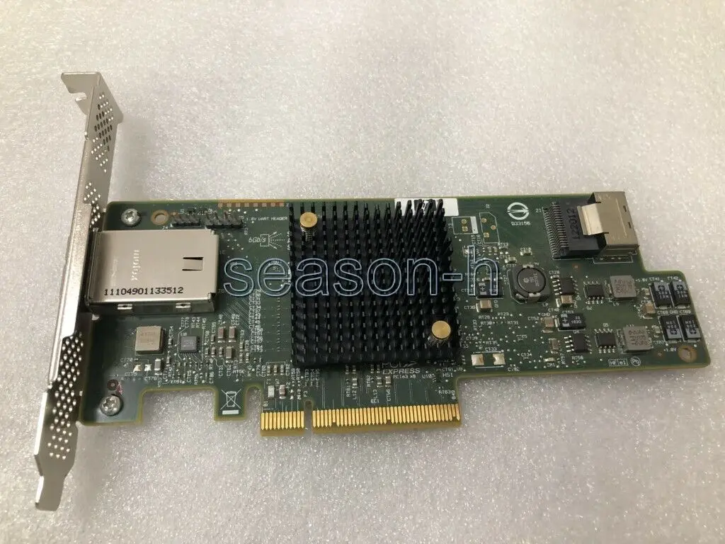 

660086-001 SAS 9205-4i4e PCIe3 x8 хост-адаптер с полной высотой 638835-001.