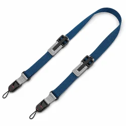 Quick Release Adjustable Camera Shoulder and Neck Strap (Navy Blue)