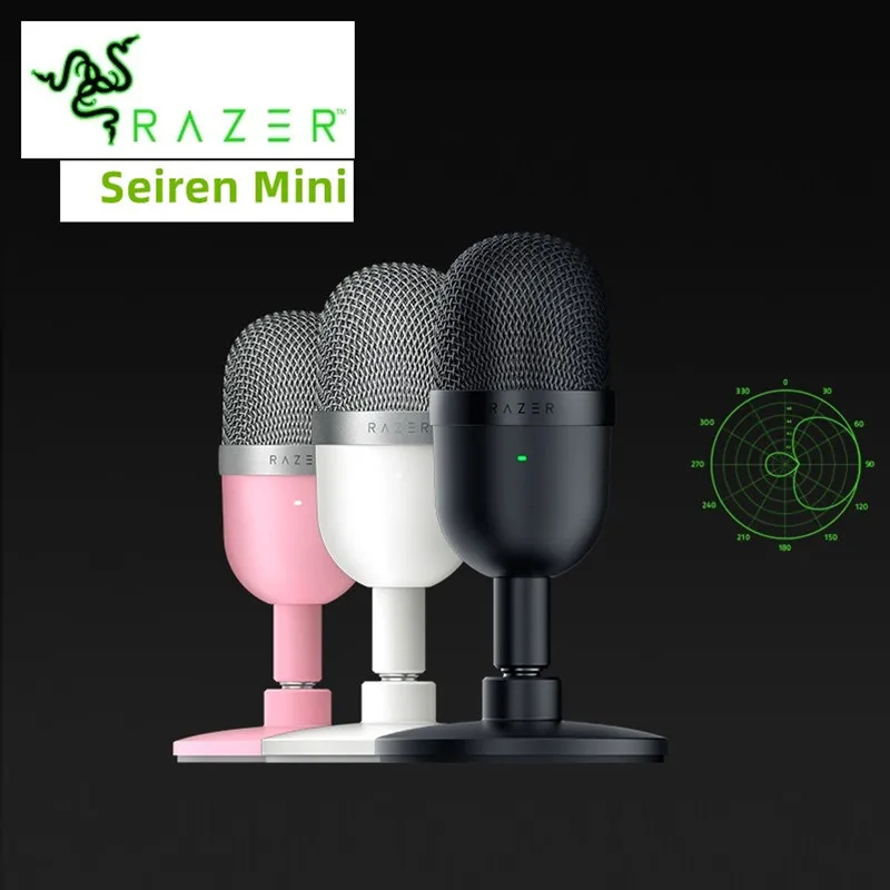 Razer Seiren Mini Streaming Microphone - Black - NEW Sealed