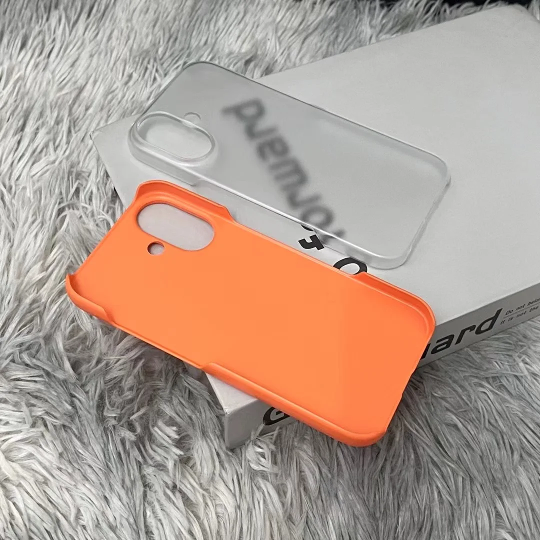 Ultra-Thin Matte Sandstone Hard PC Case - Slim Solid Color Cover