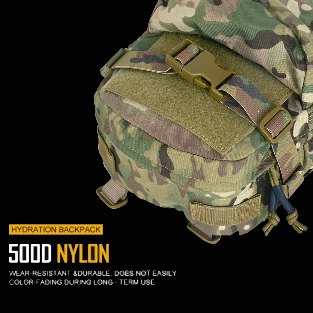 Mini Hydration Bag Hydration Backpack Assault Molle Pouch Outdoor Sport Water Bags 5