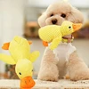 Saab44545a1b14c6ba9e884bf66ce9866I.jpg Plush Companion Sleeping Duck Dog Toys for Small Large Dogs Bite Resistant Teeth Grinding Sound Relief Duck Sound Toy