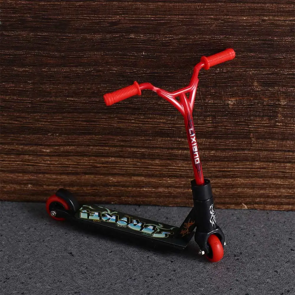 Finger Skateboard Toys Favors Novelty Educational Finger Toys Children's Two Wheel Finger Skateboards Scooter Mini