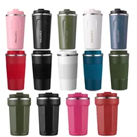 Multi Office Coffee Thermos Mug Stainless Steel Double Wall Tea Coffee Vacuum Flask 1