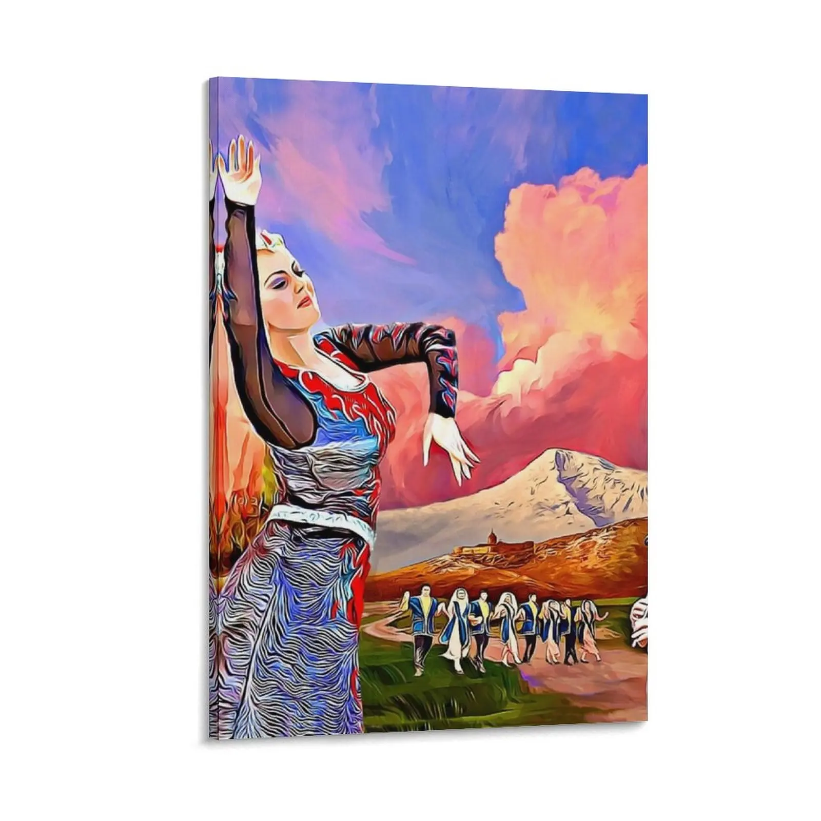 

Armenian Dancer Canvas Painting wall decoration paintings house decorations japanese room decor