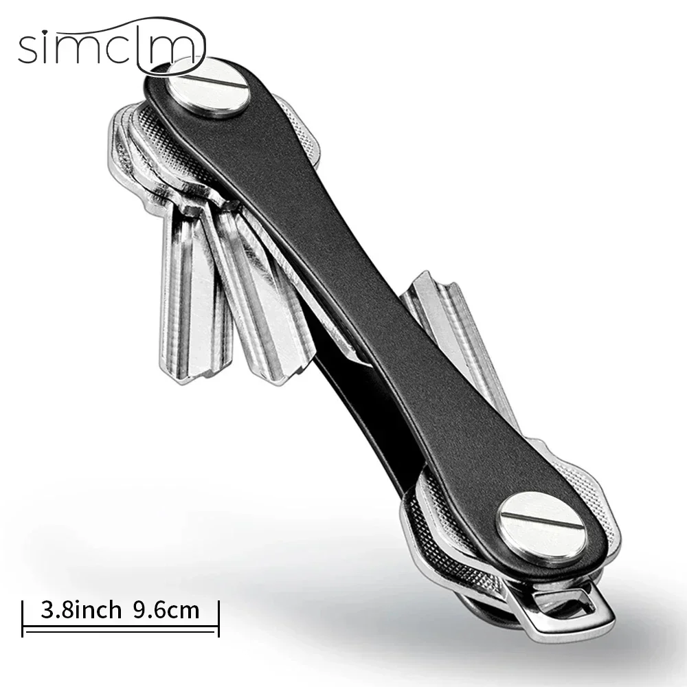 Compact Keychain Holder with Bottle Opener - Ideal Men's Gadget & Gift