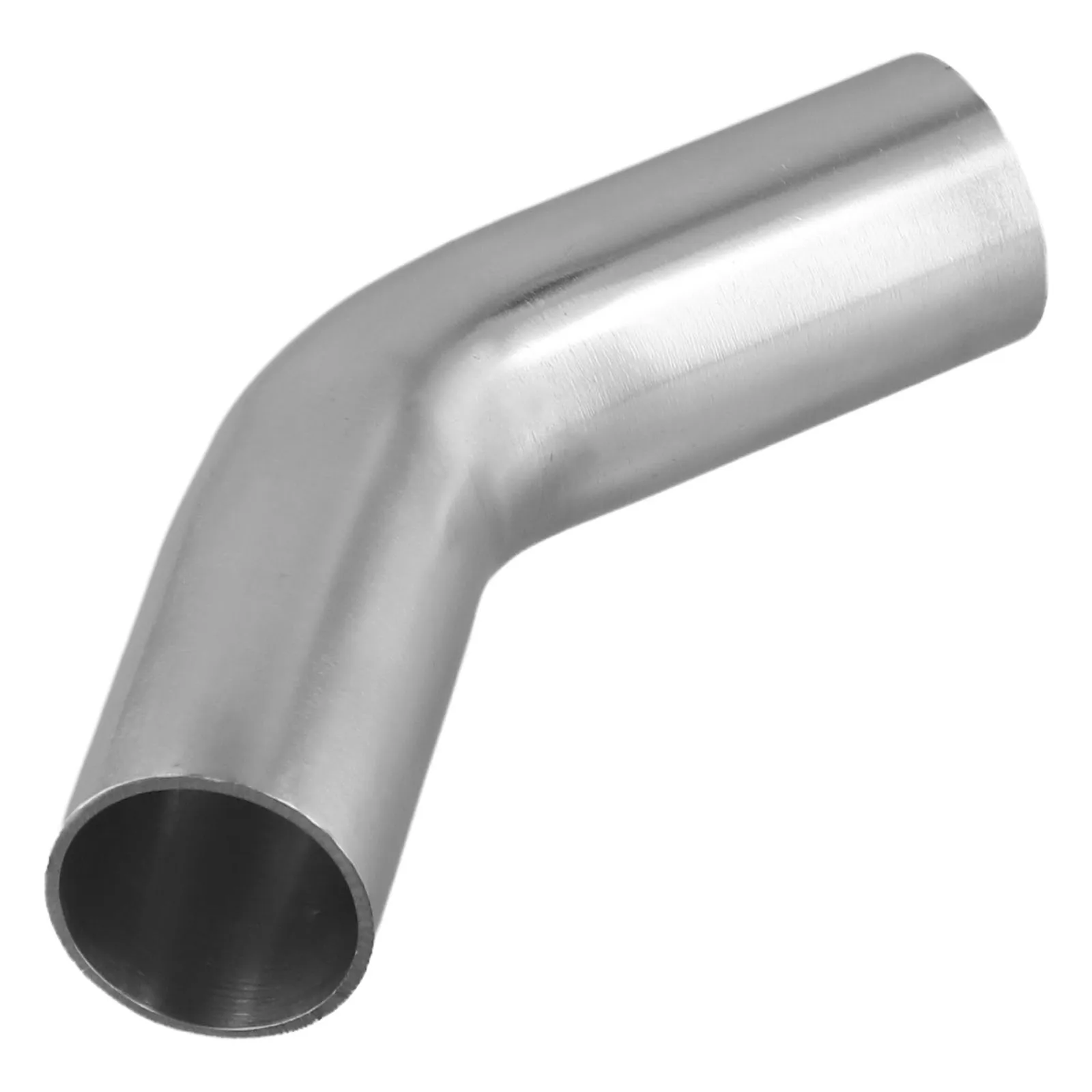 Elbow 45° Degree Bend Exhaust Pipe Versatile Stainless Steel Polished 19-51mm Automotive Exhaust Pipe Connection Fittings
