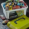 New 50-10PCS Mini Alloy Car Model Set with Storage Box Diecast Cars Toys for Boys Sliding Inertia Vehicle Children Toy Kit Gifts 6