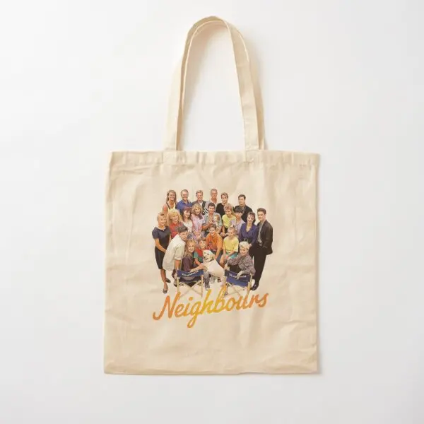 

Хлопковая Холщовая Сумка для ТВ-шоу с соседями Ramsay, повседневная сумка через плечо для продуктов, женская модная тканевая сумка для путешествий