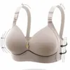 1/2/3PCS Large Luxury Without Steel Ring Bra Side Fold Side Breast Large Breast Display Small Adjustment Shaped Mom's Underwear 3