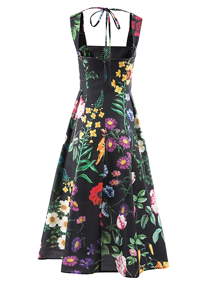 ● LOEUVRE ● Double String Sleeveless Dress SW4MO716-9C Double String Sleeveless Dress SW4MO716_2color - LOEUVRE
