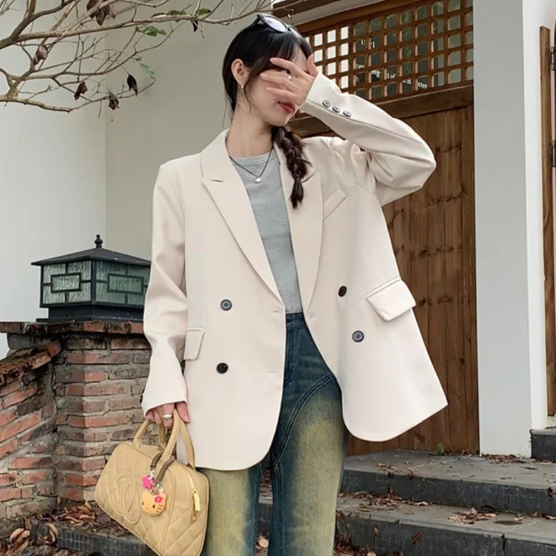 

UNXX High-end Sense Loose Casual Suit Jacket Women's Spring and Autumn 2023 New Korean Style Elegant Office Lady Suit Top Blazer