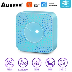 Tuya Zigbee – boîte à Air intelligente, moniteur de qualité de l'air, détecteur de CO2, de gaz, capteur d'automatisation, alarme, capteur de température et d'humidité pour la maison 