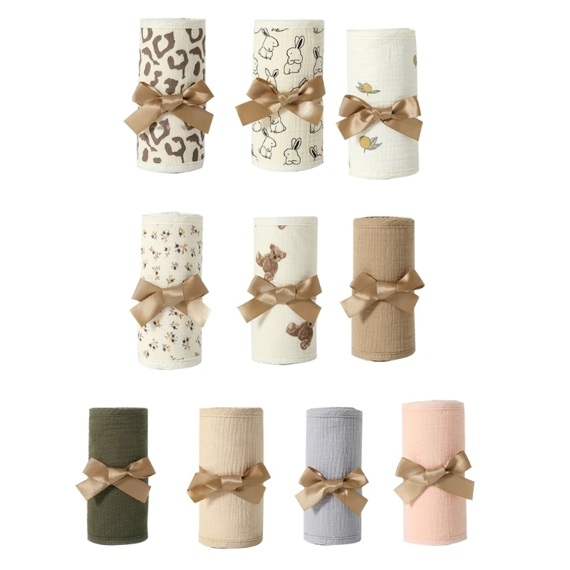 4Pcs/Set Baby Crib Rail Cover Protector Set for Standard Cribs Wrapped Rail Cover Thicken Crib Guard Teething Guard
