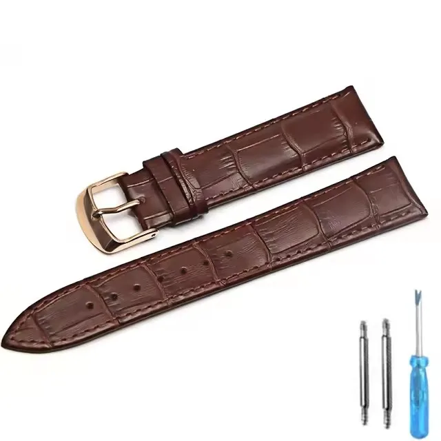 Premium Genuine Leather Watch Band Strap - Superior Quality Accessory