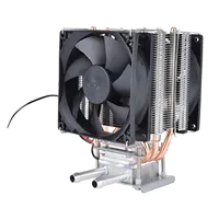 Réfrigérateur à semi-conducteur 12V, thermoélectrique Peltier, système de refroidissement par eau, dispositif de refroidissement avec ventilateur 3