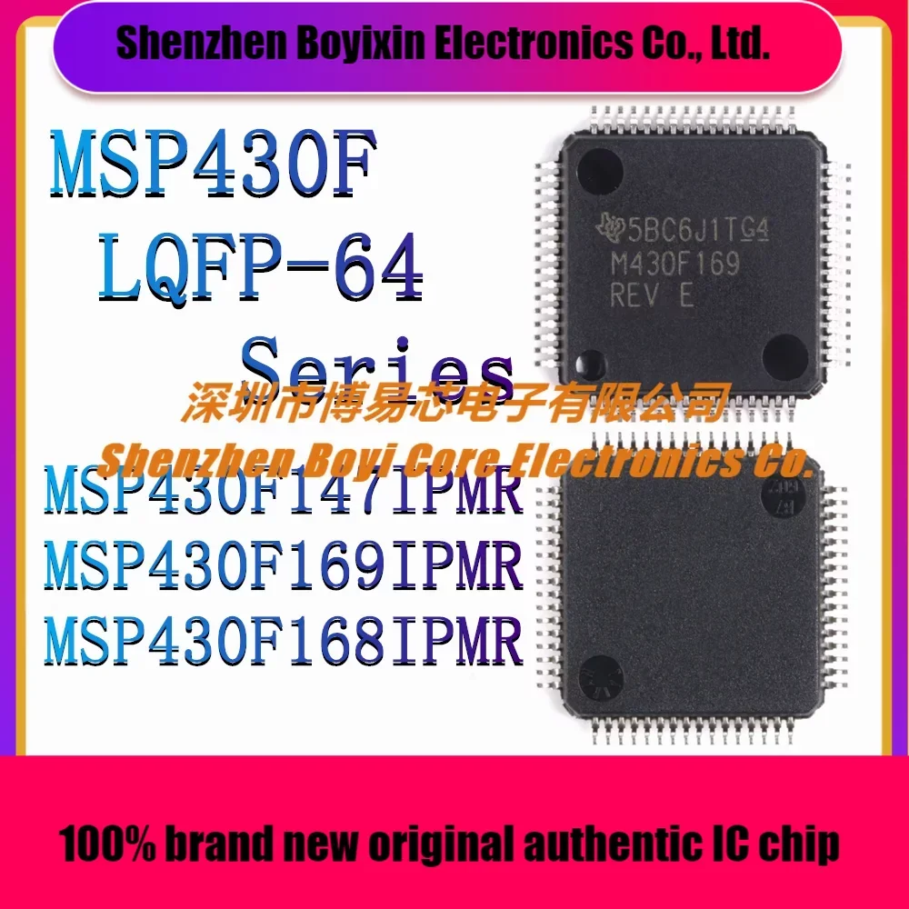 

MSP430F147IPMR MSP430F169IPMR MSP430F168IPMR Brand new original authentic microcontroller (MCU/MPU/SOC)IC chip LQFP-64