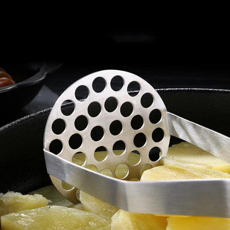 Edelstahl Kartoffelstampfer Mini - Hochleistungs Küchenwerkzeug