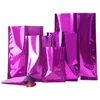 100pcs Colored Aluminum Foil Bags Heat Sealable - Food Grade Top Open Aluminizing Plastic Flat Pouch Powder Facial Mask Package 4