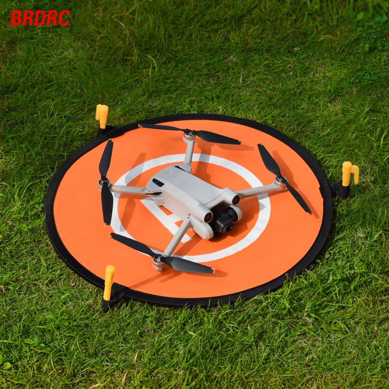 Drone Landing Pad 20 "Double Sided Circular Helicopter Pad Per Dji Mini 2/Mini 3 Pro/Air 2S/Macic 3/Avata/Mavic 3 Pro Accessorio