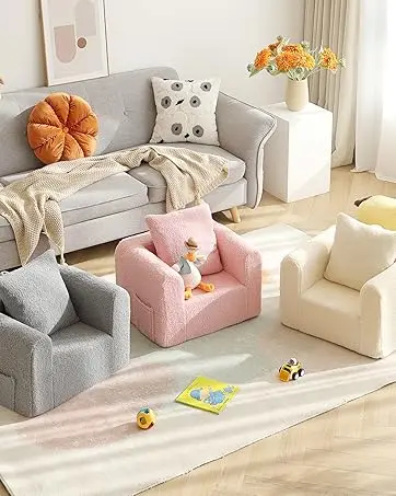 kids sofa with pillow