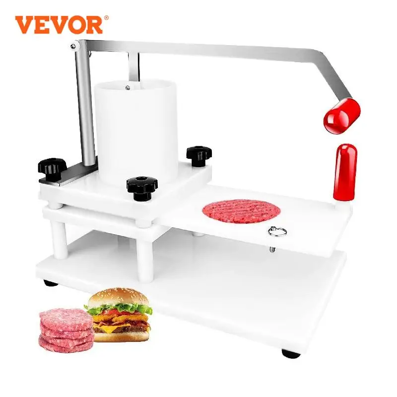VEVOR Hamburger foremka do mięsa 51mm 110mm 130mm forma handlowa instrukcja okrągła prasa do burgerów maszyna do kształtowania mięsa urządzenia kuchenne 1 VEVOR Hamburger foremka do mięsa 51mm 110mm 130mm forma handlowa instrukcja okrągła prasa do burgerów maszyna do kształtowania mięsa urządzenia kuchenne
