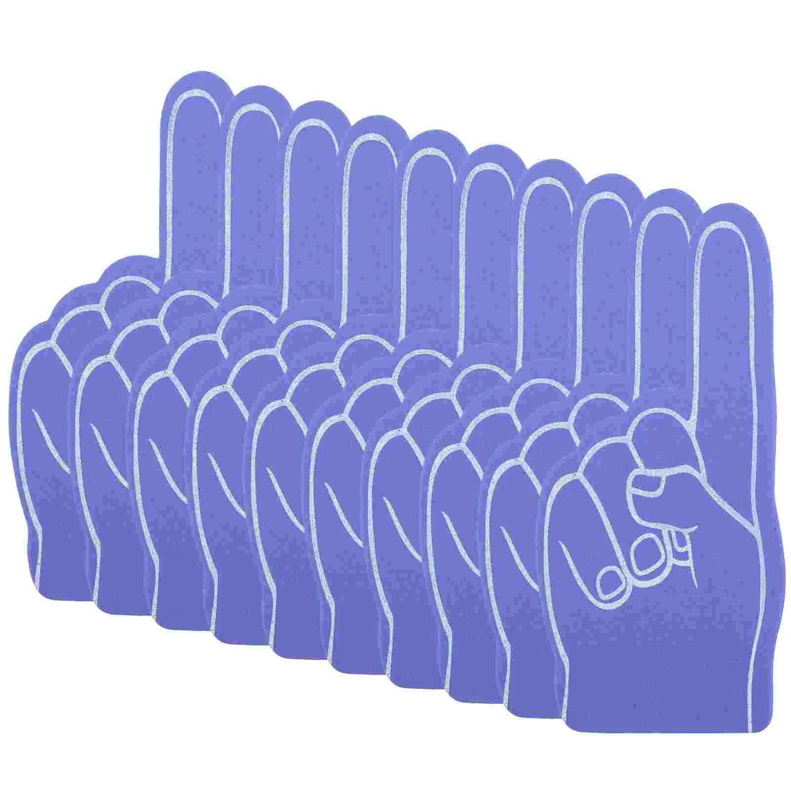 Mini Foam Fingers Value Toys Sports Fan Foam Finger Diy Blank Foam Hand Cheerleading Foams Finger Sporting Events Spirits пенка молочко для умывания mini milk foam
