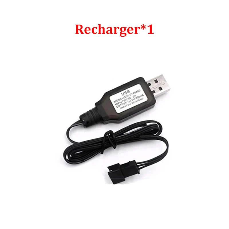 MN82 Remote Control Car Original Battery MN128 MN78 7.4V 1300mah Battery Original Charger LC79 MN MODEL 5