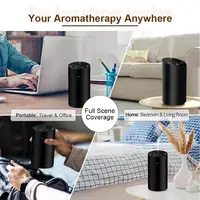 Diffuseur d'arômes de voiture portable, diffuseur d'huiles essentielles rechargeable, diffuseur de parfum d'ambiance électrique pour la maison et la chambre 4