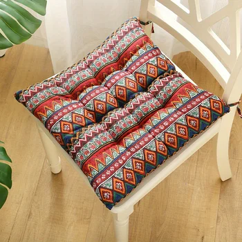 Soft & Comfortable Square Seat Cushion with Anti-Slip Strap – Ideal for Office & Home Chairs 1