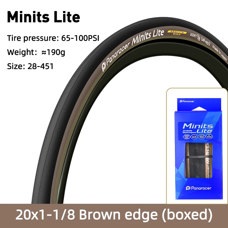 Panaracer Minits Lite PT Bicycle Tires 20 Inch 28-451 32-406