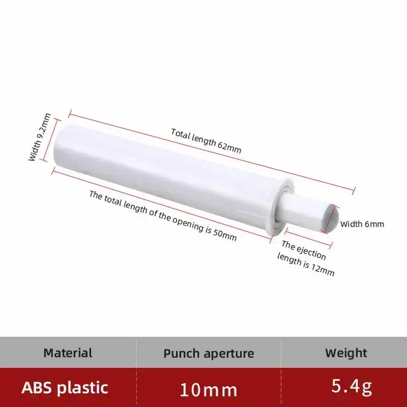Soft door cushion damper cabinet door stop 10pcs door catches door stops cabinet door buffer Kitchen Cabinet Drawers Wardrobe Cabinet Door Silencer ABS Plastic Silent Damper