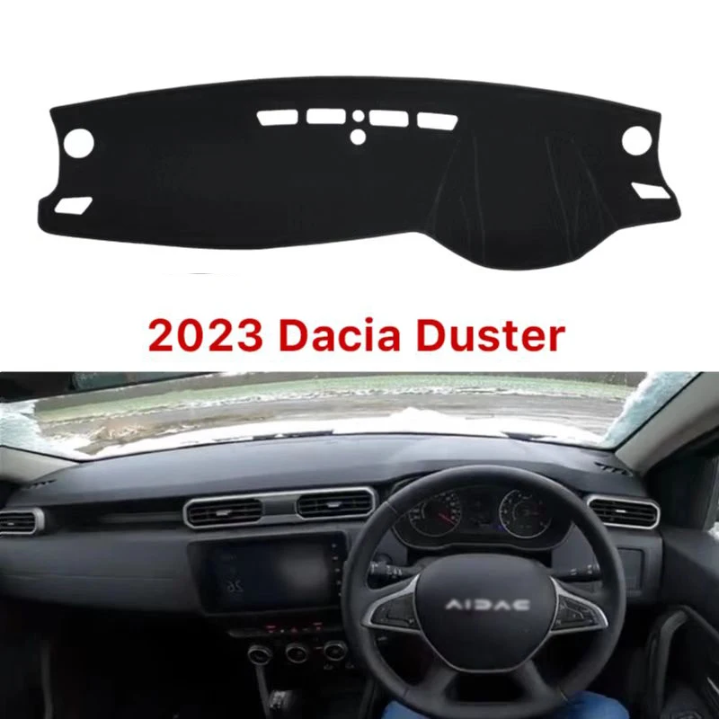 Auto Innendekoration Armaturen brett Abdeckung Teppich umhang für Renault  Duster Dacia Duster 2023 Sonnenschutz Pad Teppich matte - AliExpress