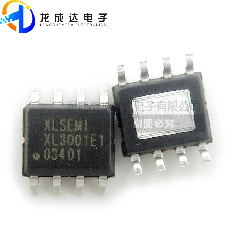 오리지널 뉴 XL3001E1 SOP-8 3A 40V 220KHz 스텝 다운 LED 정전류 드라이버 칩, 30 개