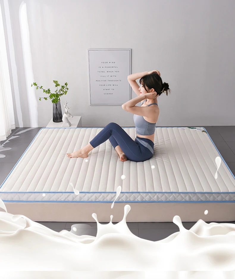 Description Picture 5 of itemThailand latex mattress soft cushion household antibacterial tatami mat student dormitory single double bed rental room