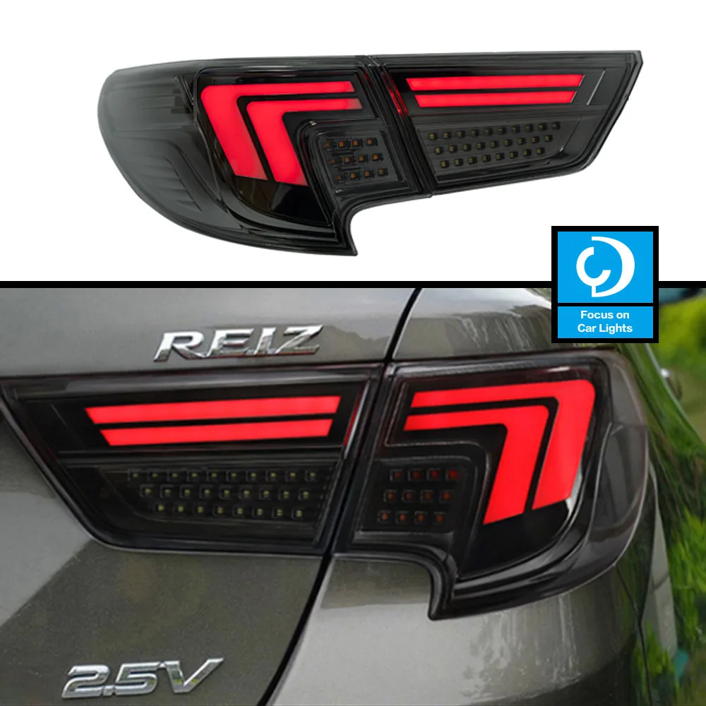 

Автомобильная фара AKD для Toyota Reiz Mark X 2013-2017 светодиодный, измененная на заднюю фару Lexus в сборе, обновленный динамический сигнал, автомобильные аксессуары