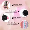 Manicure Set Gel Polish Set with UV LED Nail Lamp Poly Nail Gel Varnish Kit Quick Extension Gel Set Complete Nail Art Tools Kit 6