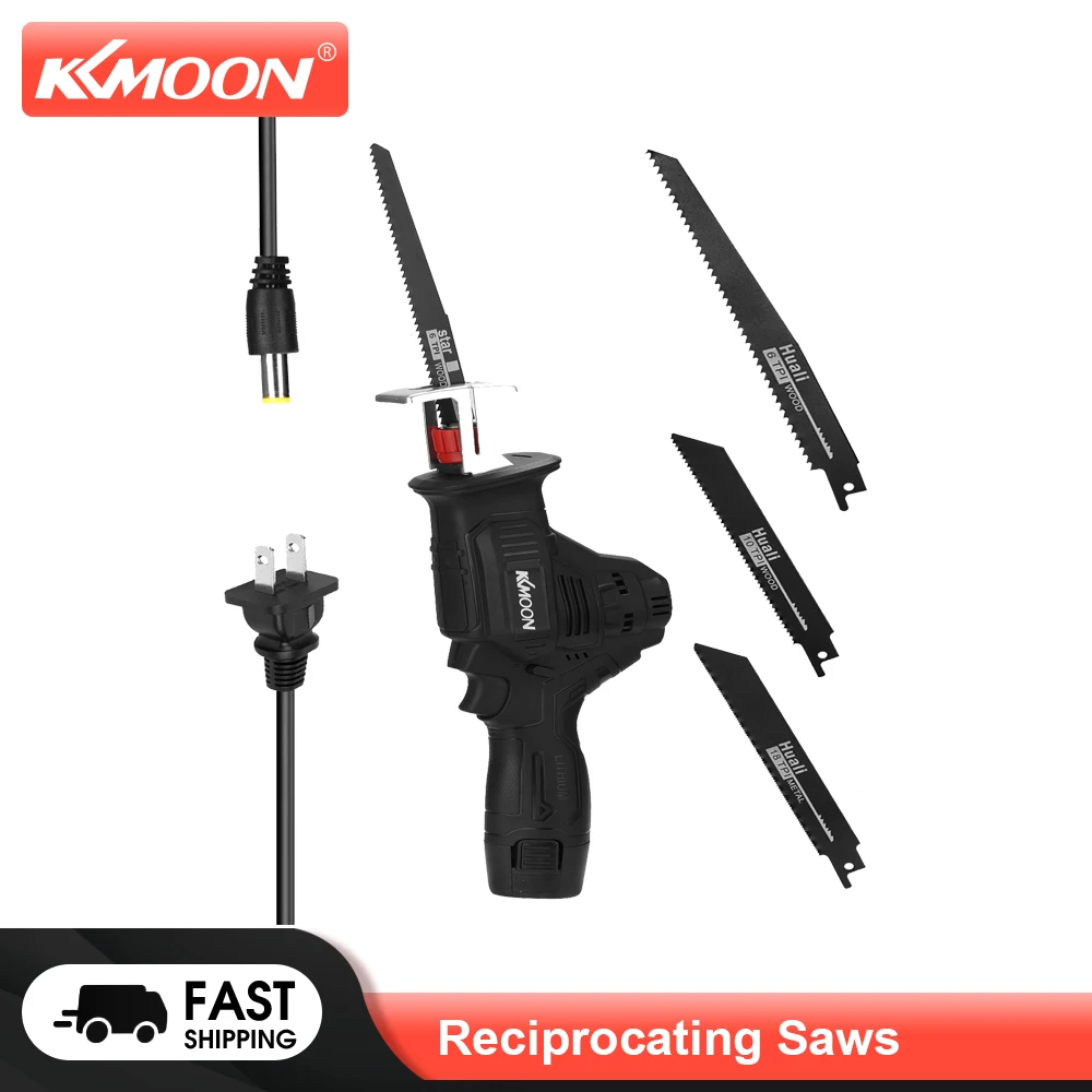 KKMOONPortableReciprocatingSawOutdoorSaberSawMultifunctional