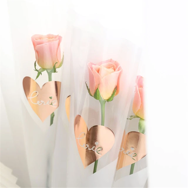 Flower Wrapping Paper Wrapped Paper DIY Gift Packaging Floral Bouquet  Packaging Rose Wrapping - AliExpress