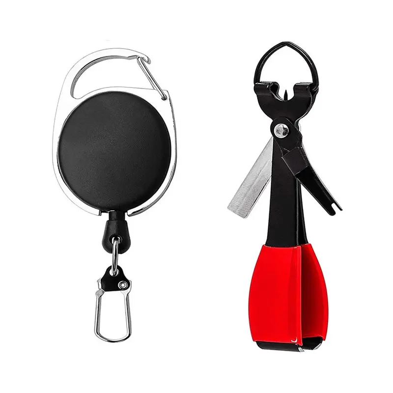 Fishing Quick Knot Tying Tool Fast Line Cutter Nippers Snip Fly Clippers Stainless Steel Portable Scissor Tackle
