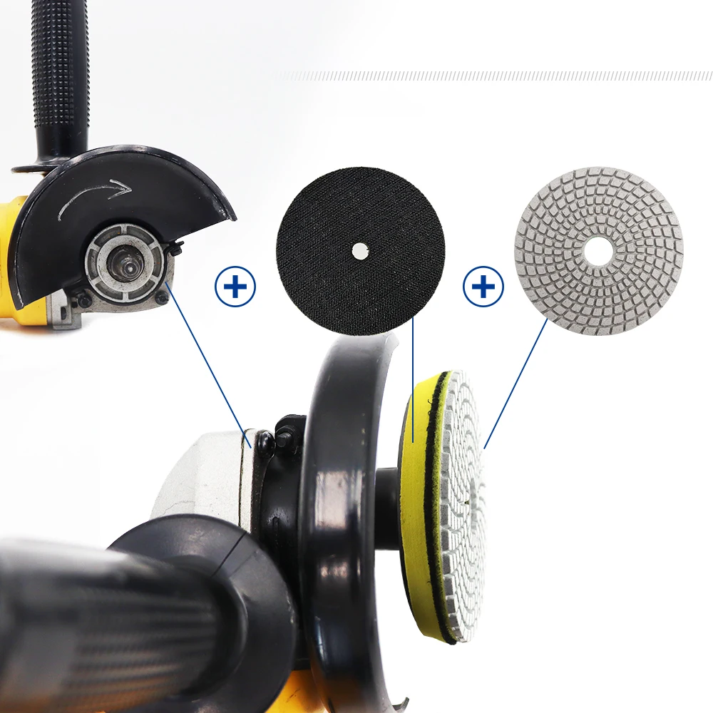 SHDIATOOL M14 Ǵ 5/8-11  100mm/125mm  öƽ  е Ȧ,  е  ũ Ŀ