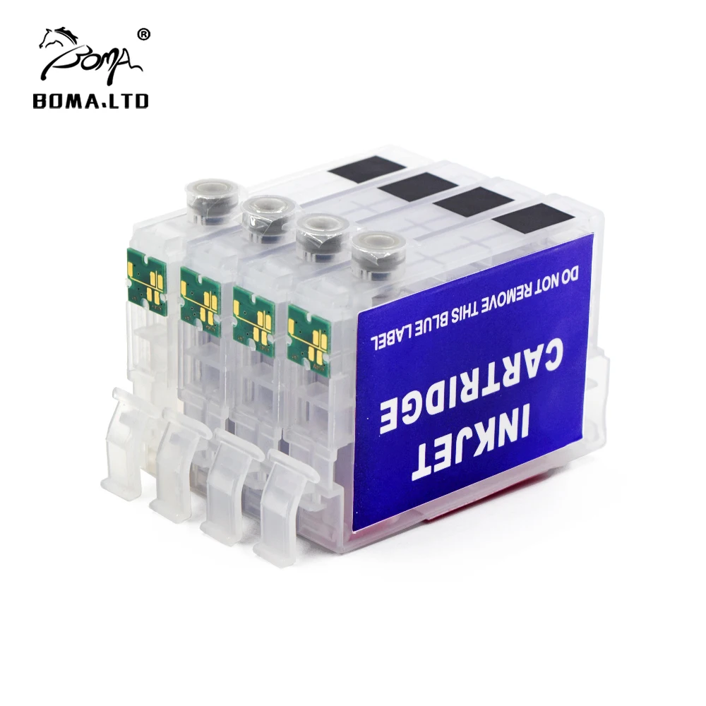 604 604xl Refillable Ink Cartridge With Chip And Chip Resetter For Epson XP- 2200 2205 3200 3205 4200 4205 WF-2910 2930 2935 2950