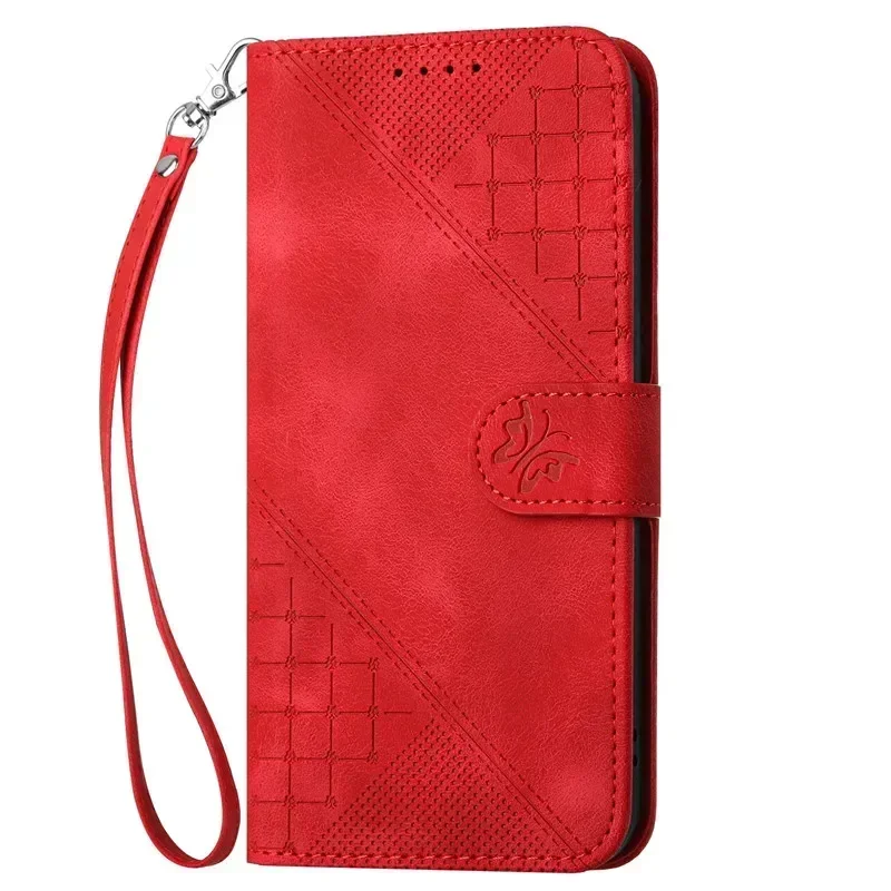 Floral Leather Wallet Flip Cover Phone Case with Card Slots