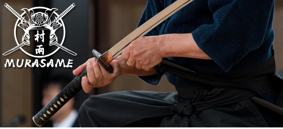 Description Picture 2 of itemChinese Battle Sword Shirasaya Folded Steel Blade Sharp Ready for Training Handmade Real Swords-Rose Wood Saya Katana