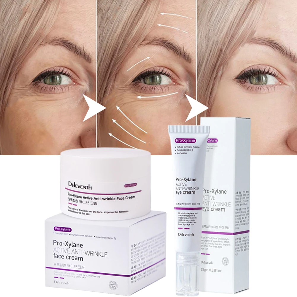AntiWrinkleFaceCreamSerumEyeCreamProXylaneAntiAgingSet