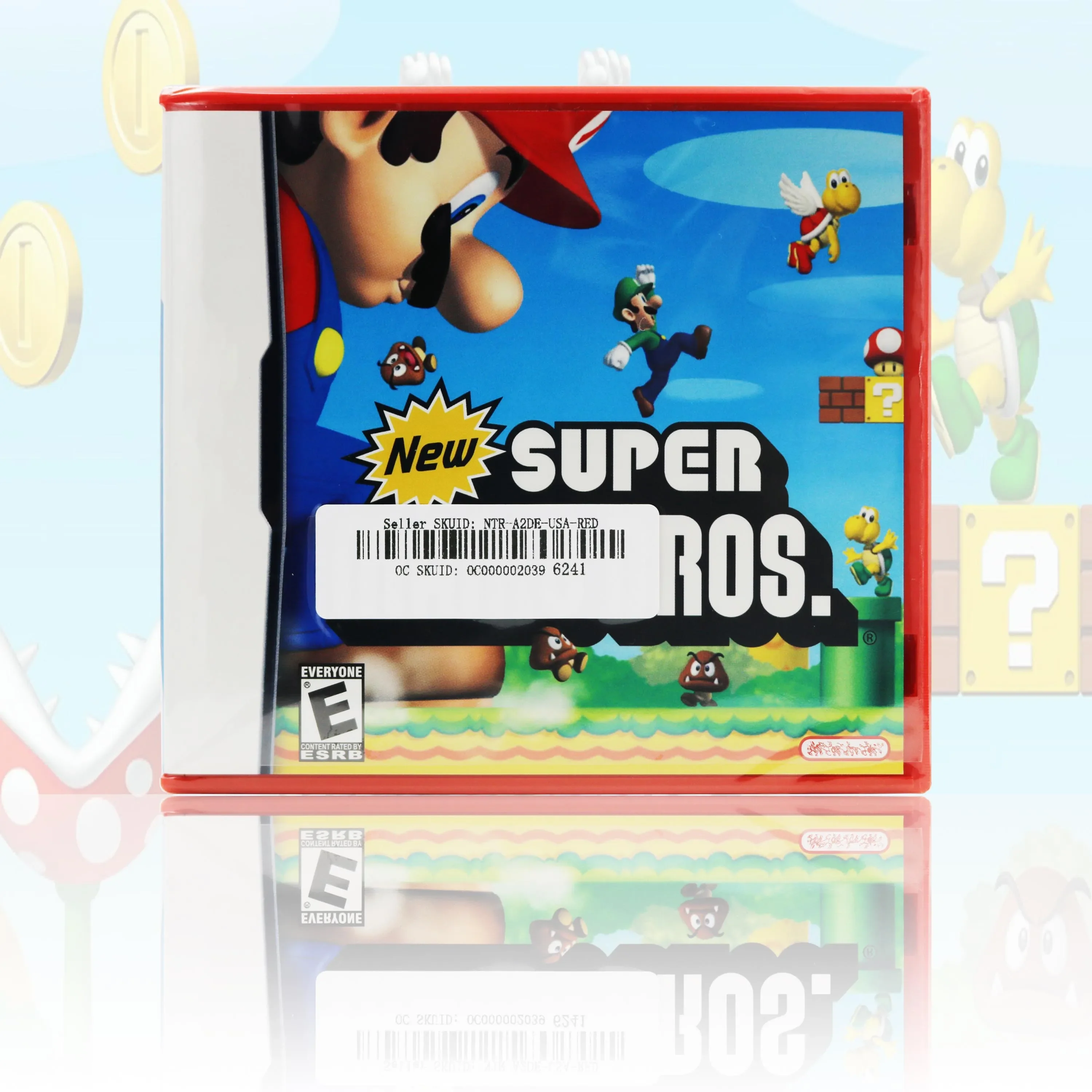 Фото Американская версия Super 64/Bros/Kart/вечерние/Partner in Time DS игровая карта с красной подсветкой с руководством для консоли серии DS №3